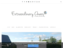 Tablet Screenshot of extraordinarychaos.com